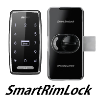 FUKI社 「スマートリムロック」 タッチパネル&非接触IC(電池式)補助錠